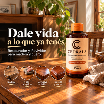 Tu mueble no está sucio. Está reseco.