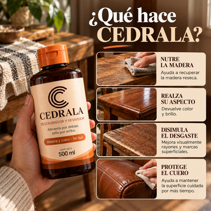 Tu mueble no está sucio. Está reseco.